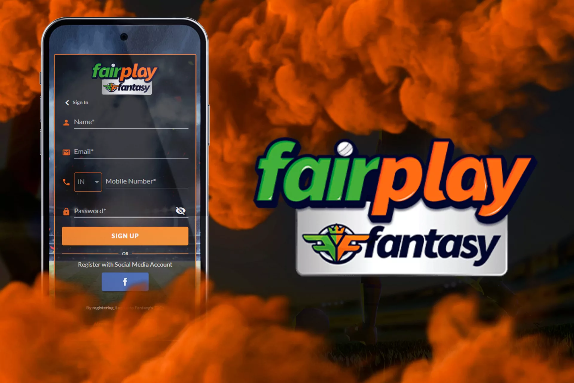 For the betting on Fantasy Sports, there is a special app made by the Fairplay team.