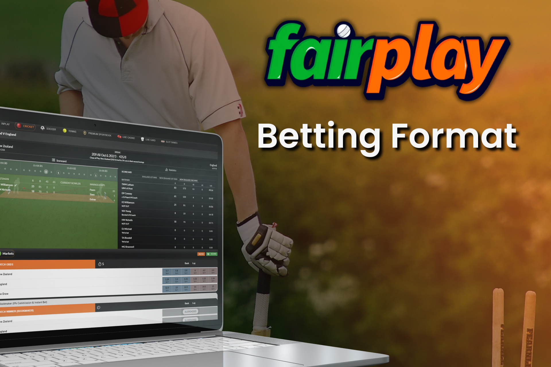 Bet on the best IPL events with Fairplay.