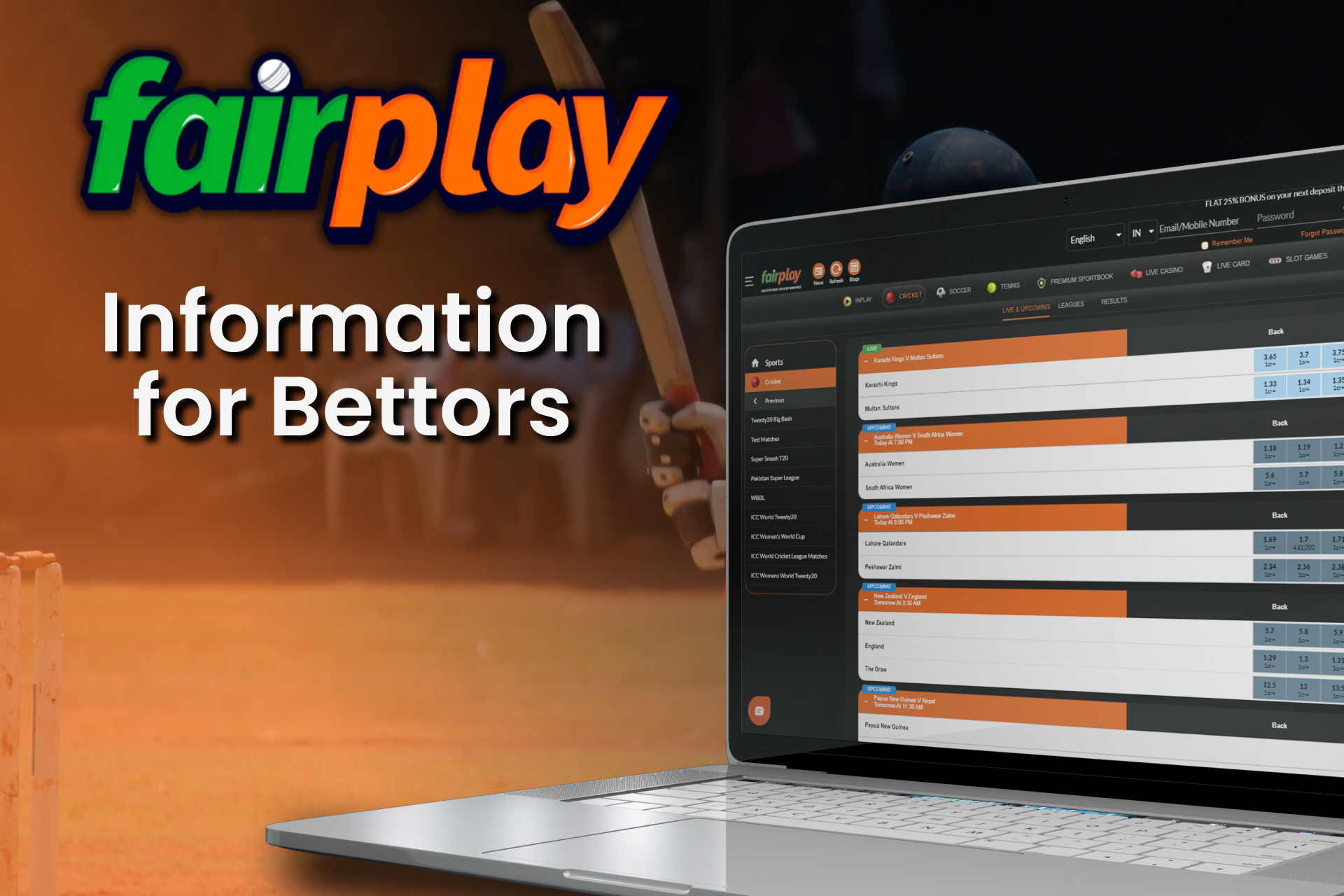 Find out about IPL at Fairplay.